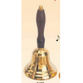 Brass Bell W/ Wooden Handle